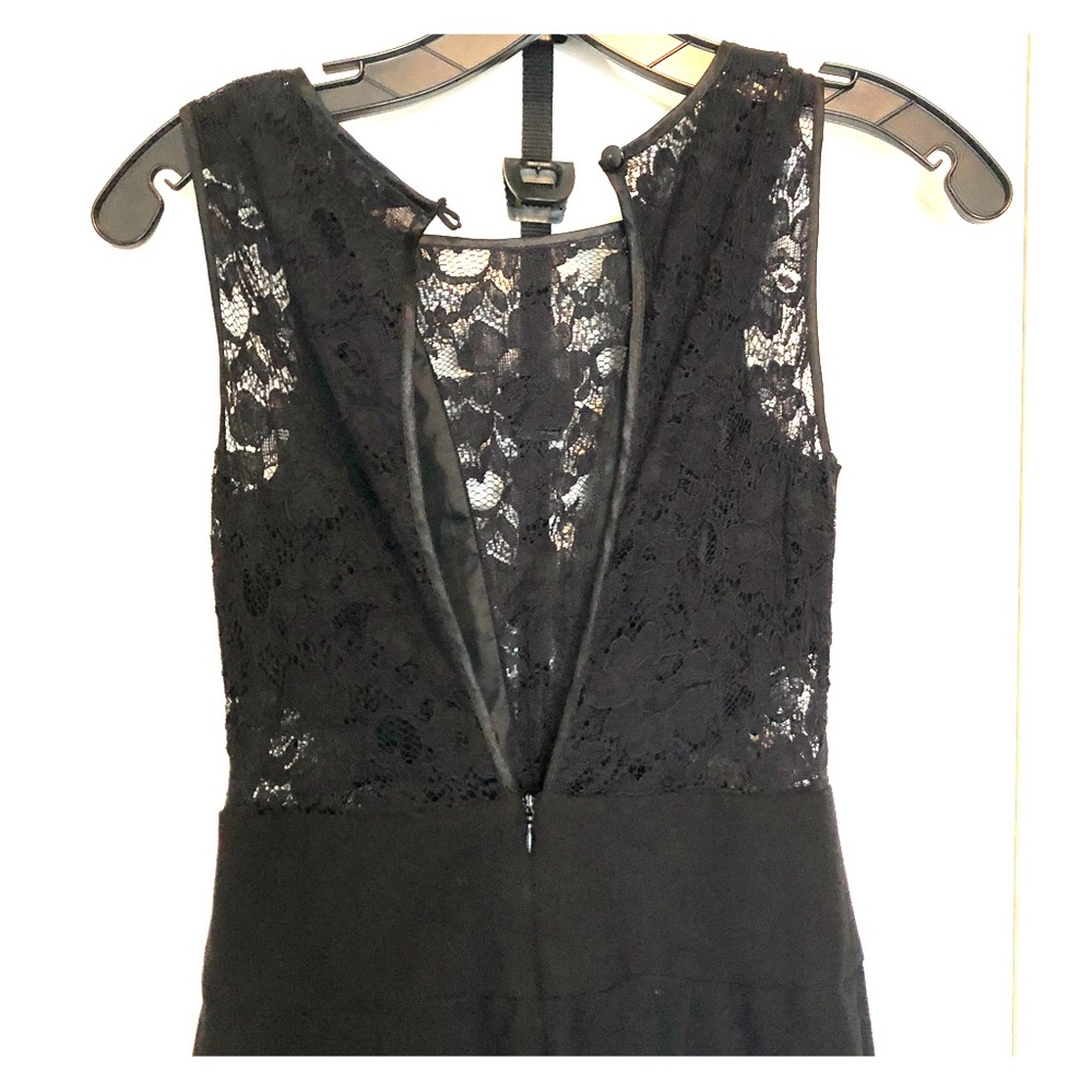 Black sexy back Jumpsuit